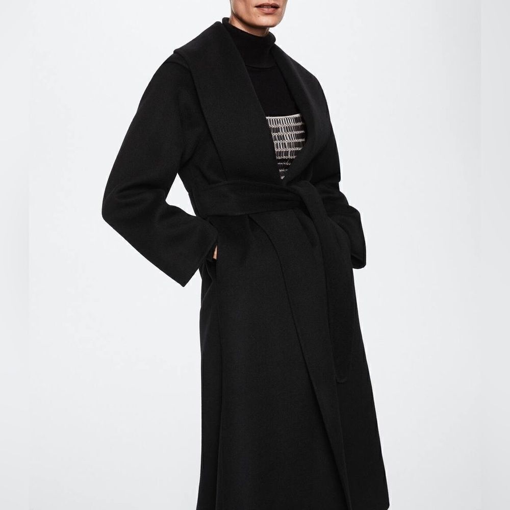 Mango Handmade Wool Coat - Picture 9 of 10